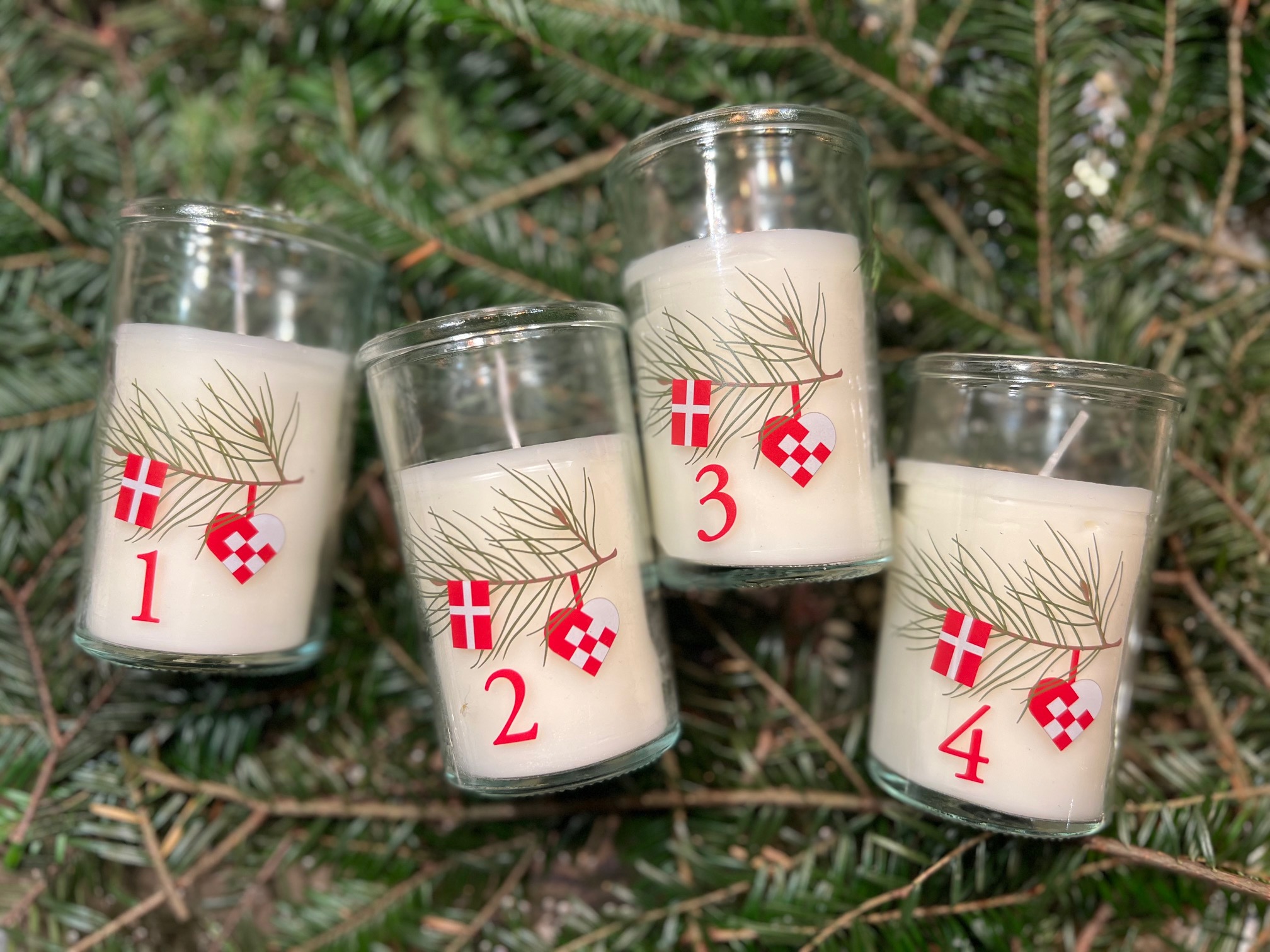 Advent candles DK10574